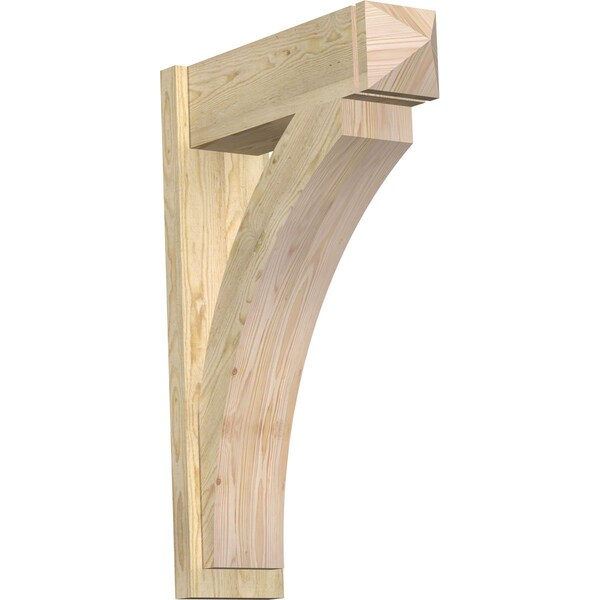 Ekena Millwork Thorton Arts & Crafts Rough Sawn Outlooker, Douglas Fir, 8"W x 26"D x 38"H OUT08X26X38THR03RDF - main
